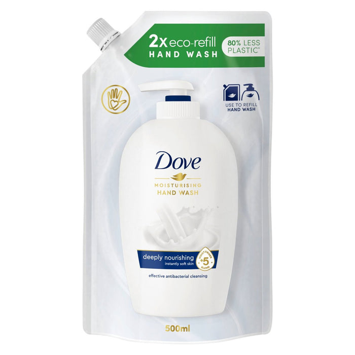 Dove Deeply Nourishing Liquid Hand Wash Pouch 500ml