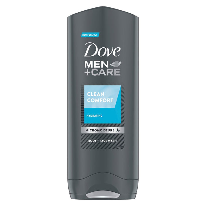 Dove Men+Care Clean Comfort Body & Face Wash 250ml