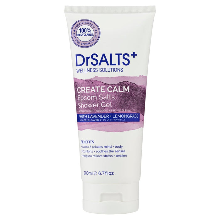 Dr Salts+ Calming Therapy Shower Gel 200ml