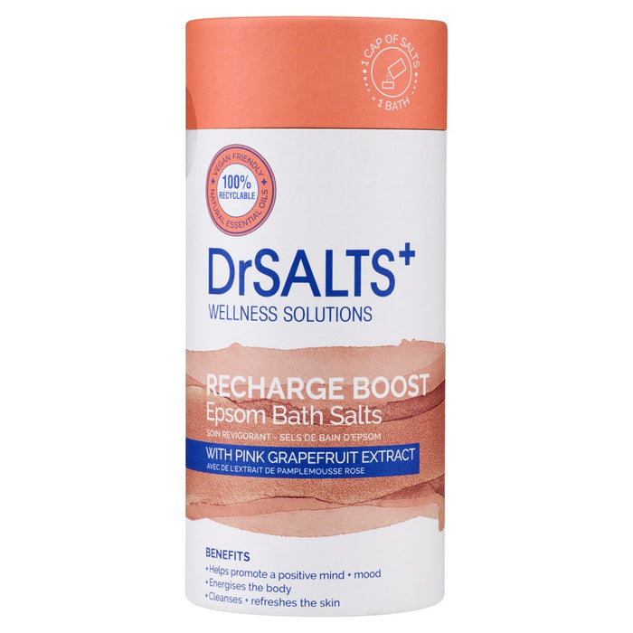 Dr Salts+ Recharge Boost Epsom Salts 750g