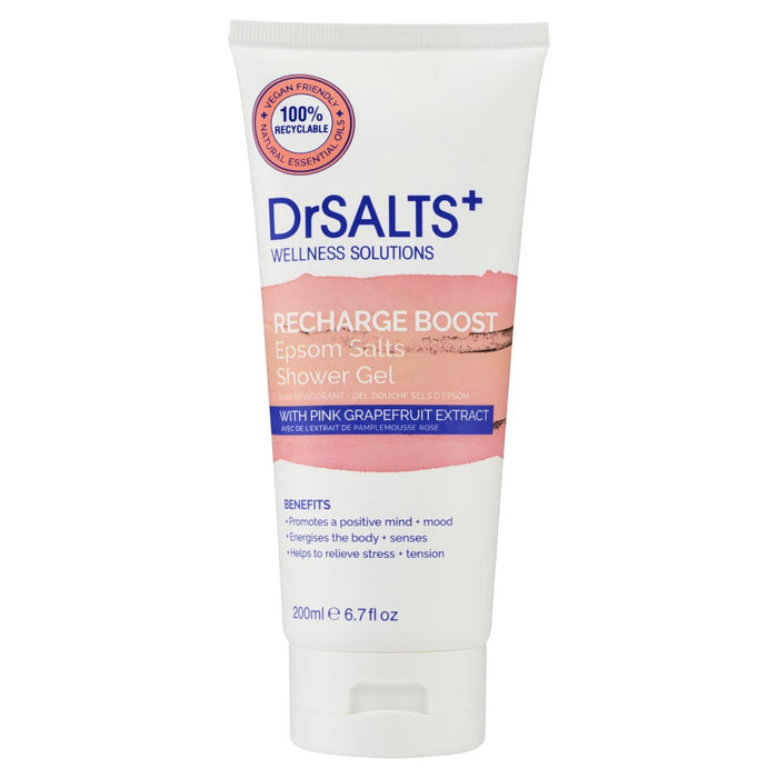 Dr Salts+ Recharge Therapy Shower Gel 200ml