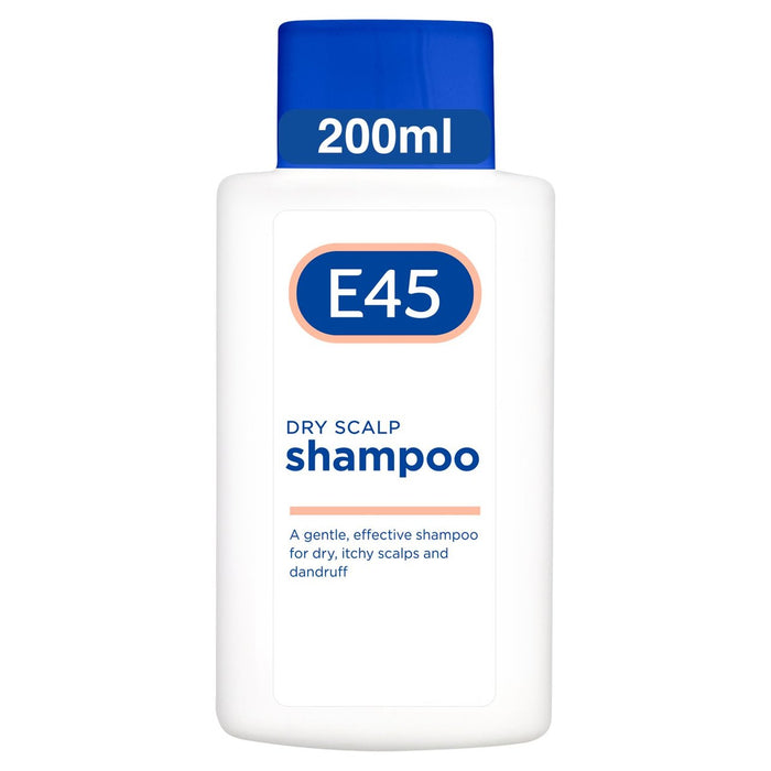 E45 Dry Scalp Shampoo, for dry, itchy scalp and dandruff 200ml