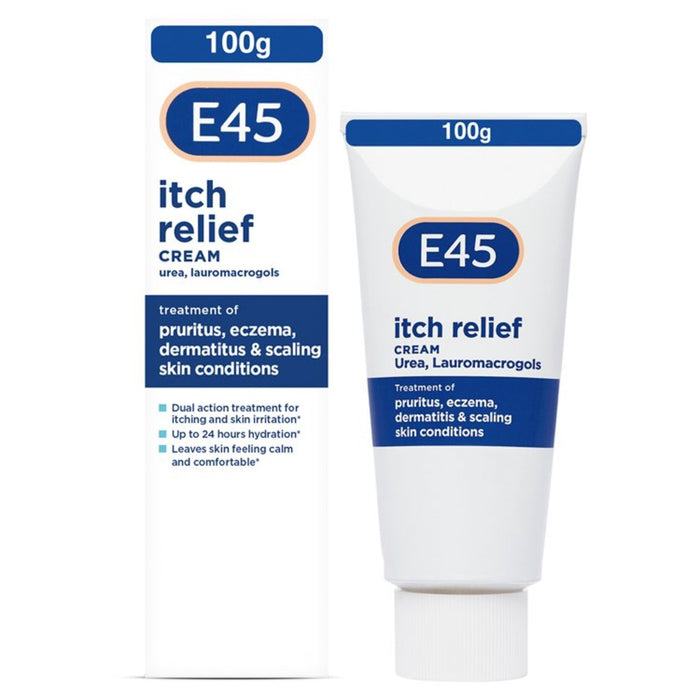 E45 Itch Relief Cream for itchy and irritated skin 100g