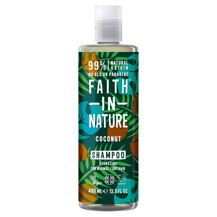 Glaube in Natur Kokosnuss Shampoo 400 ml