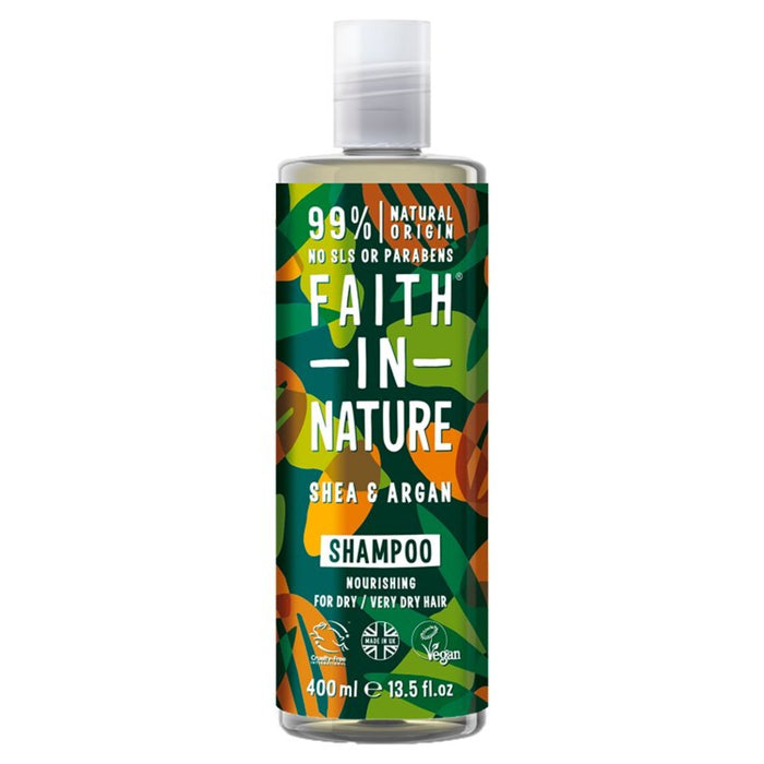 Faith in Nature Shea & Argan Shampoo 400ml