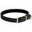 Earthbound Soft Country Leather Black Dog Collar Extra Large (45-55cm)