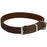 Earthbound Soft Country Leather Brown Dog Collar Large (37-45cm)