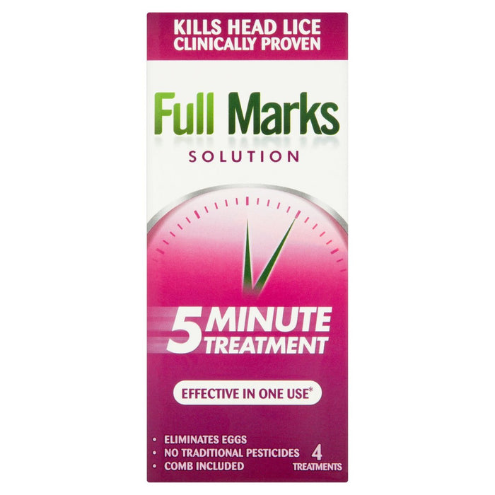 Full Marks Solution Head Lice Treatment 200ml