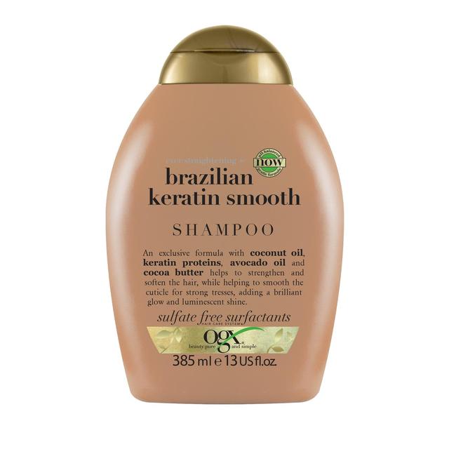 OGX Ever Straightening+ Brazilian Keratin Smooth pH Balanced Shampoo 385ml