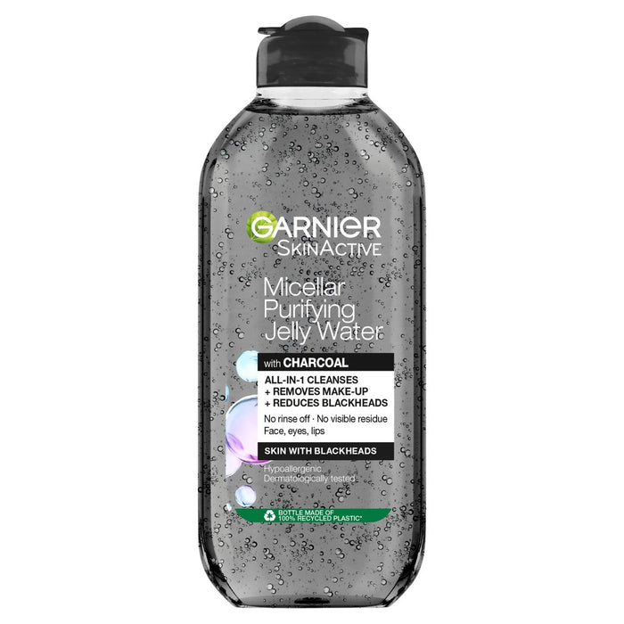 Garnier Pure Active Micellar Water New Jelly Texture To Gently Cleanse Skin 400ml