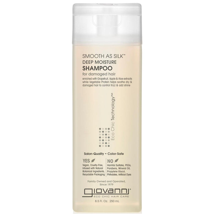 Giovanni Natural lissage shampooing d'humidité profonde 250 ml