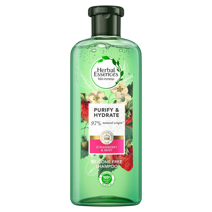 Herbal Essences Bio-Renew Strawberry Mint Shampoo 400ml