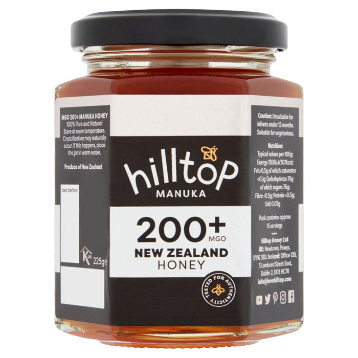Hilltop Honey Manuka Mgo200+ Honig 225g