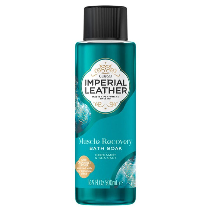 Imperial Leather Muscle Soak Bath Liquid Bergamot and Sea Salt 500ml