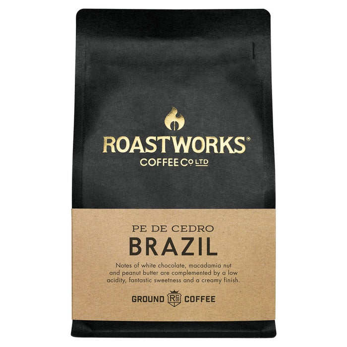Roastworks Brazil Ground Coffee 200g