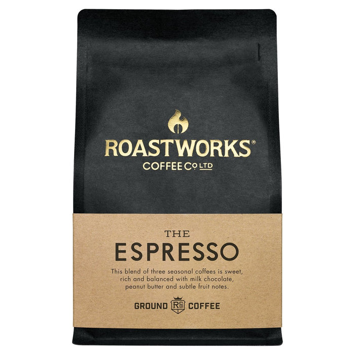 Roastworks Espresso Ground Coffee 200g
