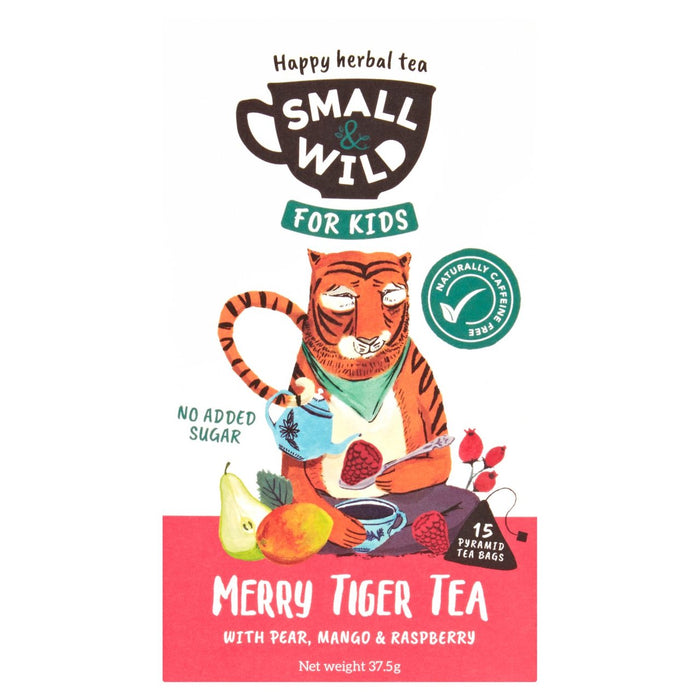Té para niños de tigre pequeño y salvaje para el tigre 15 por paquete