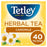 Sacs à thé Tetley Camomile 40 par paquet