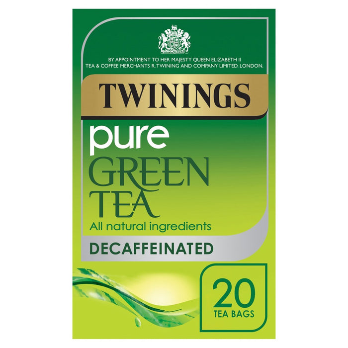 Twinings entkoffeinierte grüne Tee 20 pro Packung