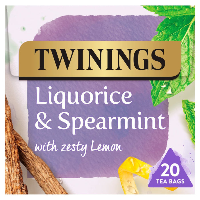 Twinings Liquorice & Spearmint Herbal Tea 20 per pack