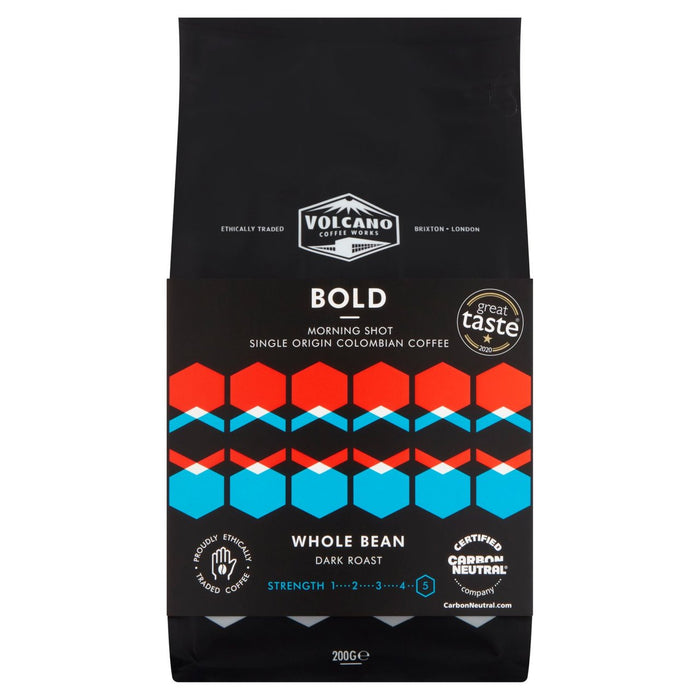 Volcano Coffee Works Bold Morning Shot Coffee grains 200g