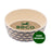 Beco Bamboo Ocean Waves Aleding and Water Bowl Large
