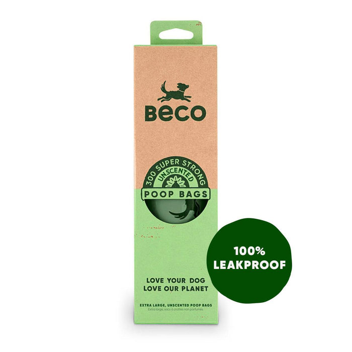 Beco Dog Poop Bags Large Unscented 300 per pack