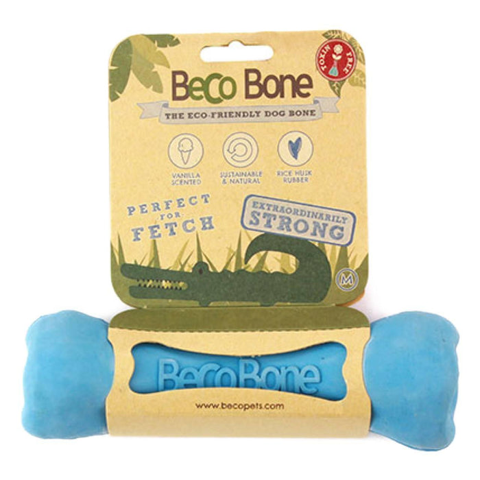 Beco Haustiere Blau Beco Knochenmedium Hundespielzeug