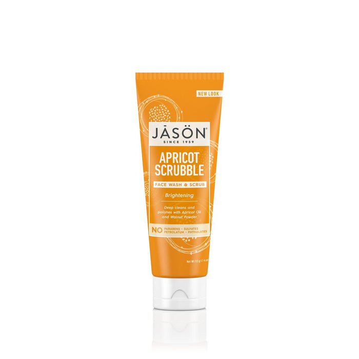 Jason Vegan Apricot Facial Wash & Scrub 128ml