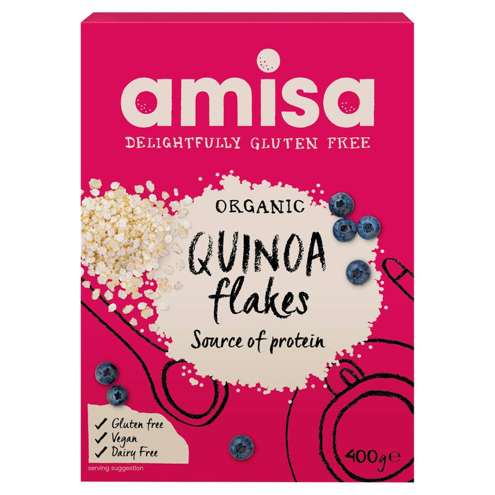 Amisa Orgánica Gluten Flakes de quinua 400G