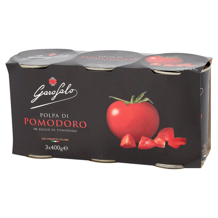 Tomates italianos picados Garofalo 3 x 400g