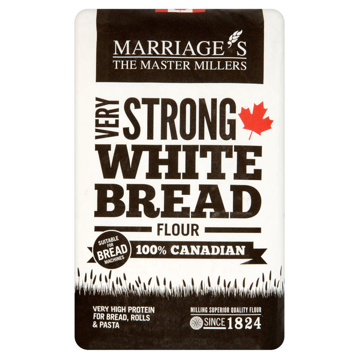 La très forte farine blanche canadienne du mariage 1,5 kg