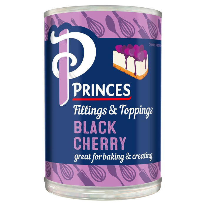 Prinzen schwarze Kirschfrüchte füllen 410g