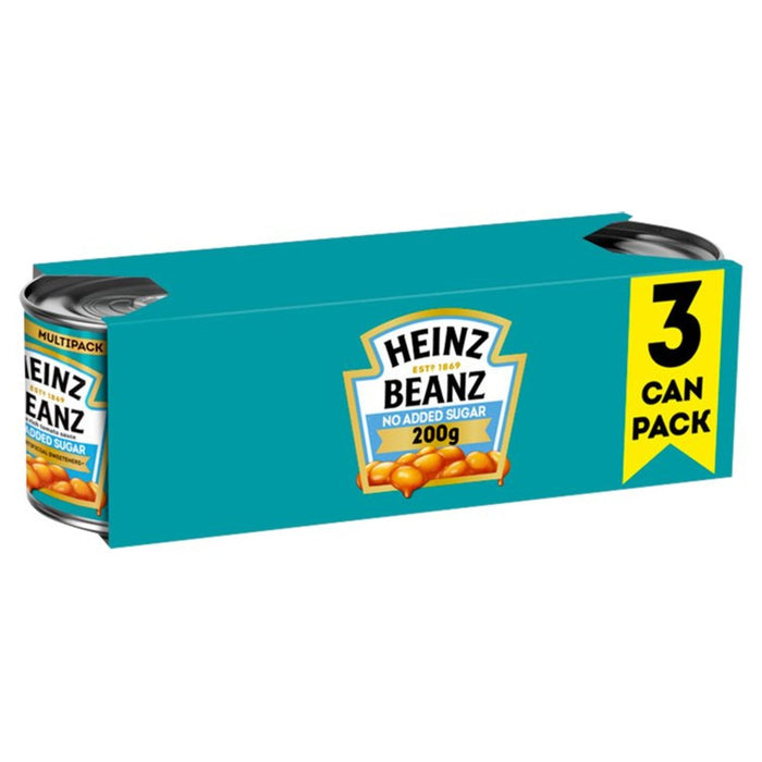 Heinz Beanz pas de sucre ajouté 3 x 200g