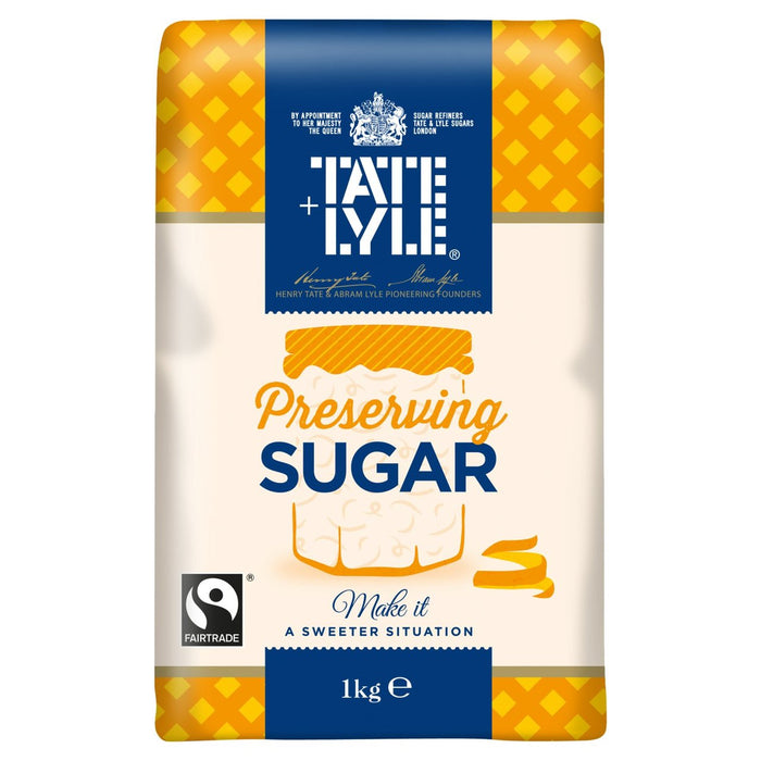 Tate & Lyle Fairtrade preservando azúcar 1 kg