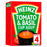 Heinz -Tomatencreme mit einem Hauch von Basilikum trockener Tassensuppe 4 x 22g