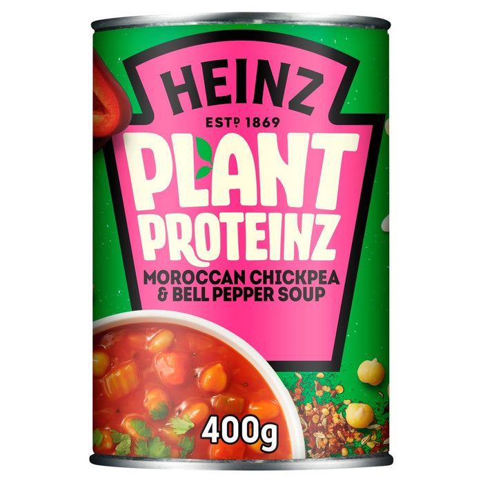 Heinz Plant Proteinz Moroccan Chickpea Soup 400g