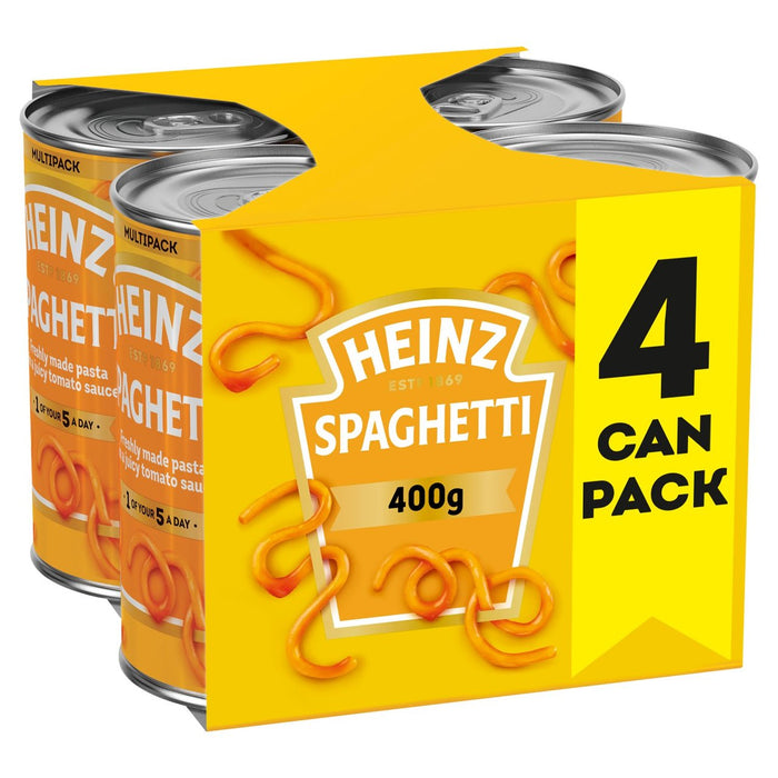 Heinz Spaghetti en sauce tomate 4 x 400g