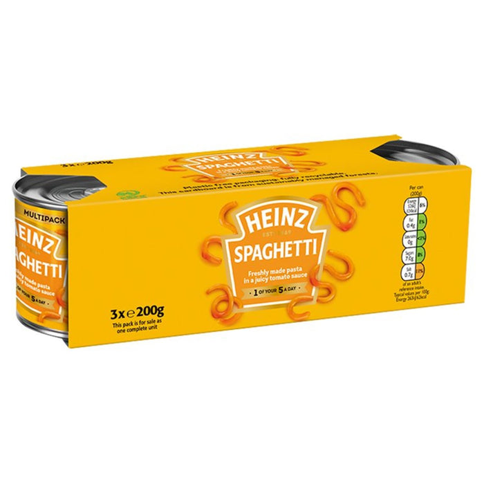 Heinz Triple Pack Spaghetti 3 x 200g