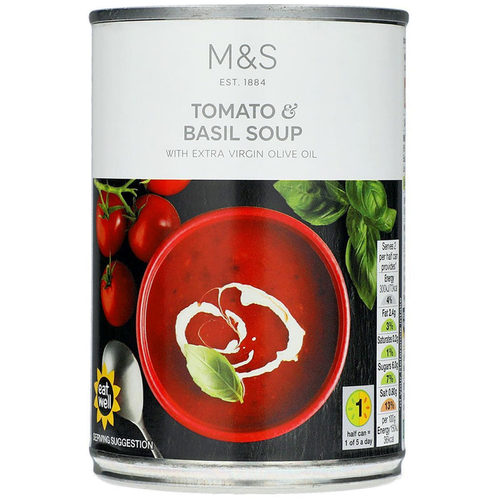 M&S Tomato & Basil Soup 400g