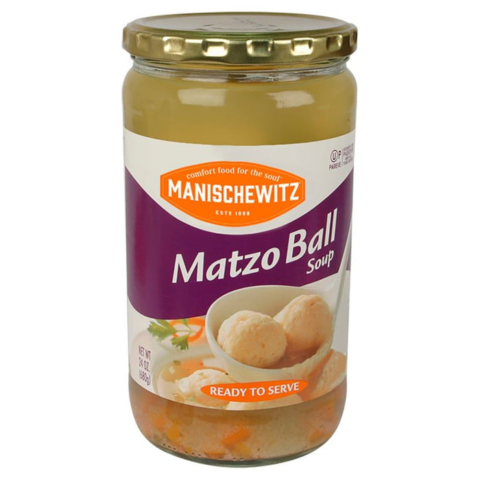 Sopa de bola de Manischewitz Matzo en jarro 680g