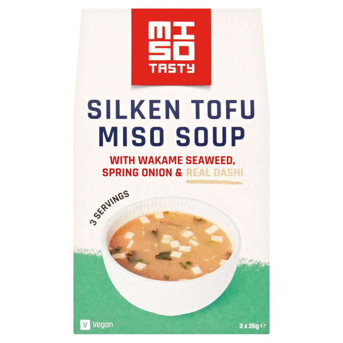Miso Kit de soupe Miso Sofu Tofu savoureuse 3 x 26g