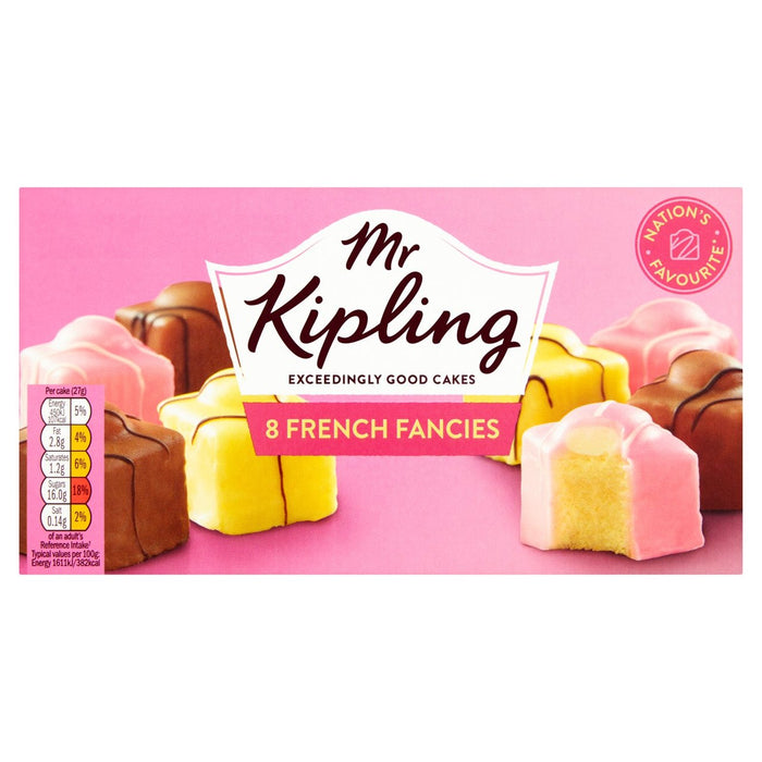 Sr. Kipling Fancos franceses 8 por paquete