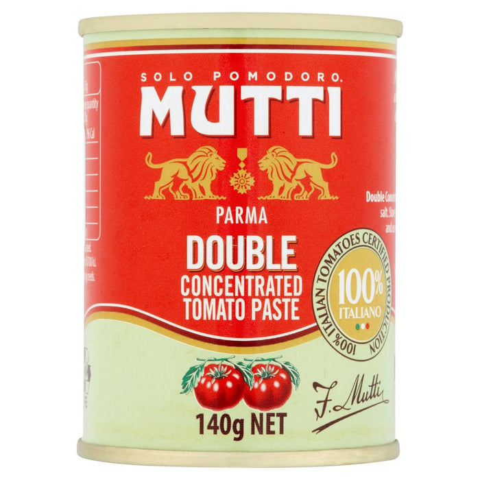 Puré de tomate de doble concentración de Mutti 140G
