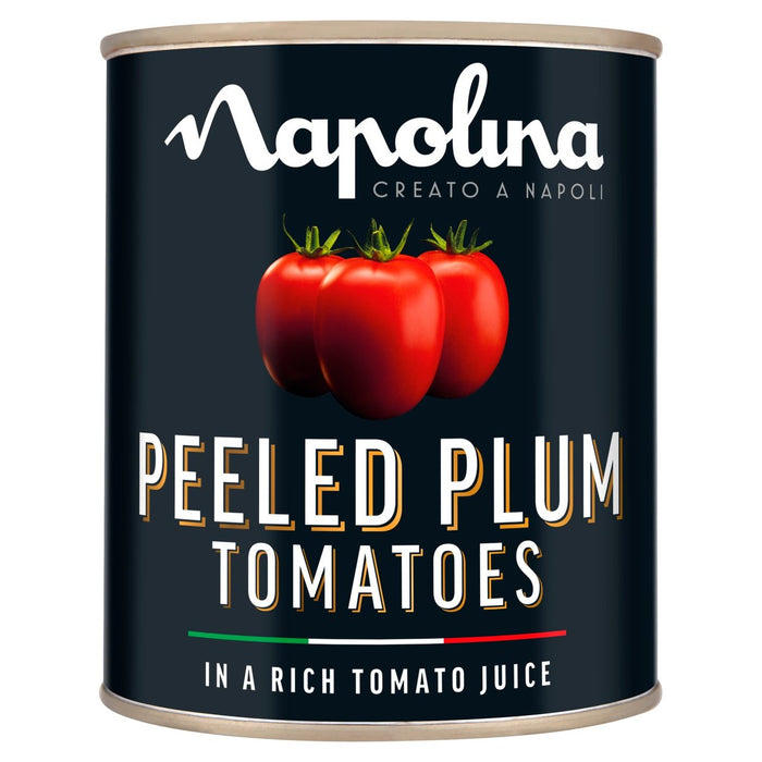Napolina Peled Plum Tomatoes dans un riche jus de tomate 800g