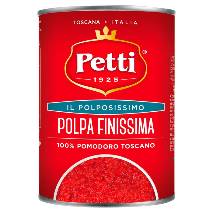 Petti 100% Italian Finely Chopped Tomatoes 400
