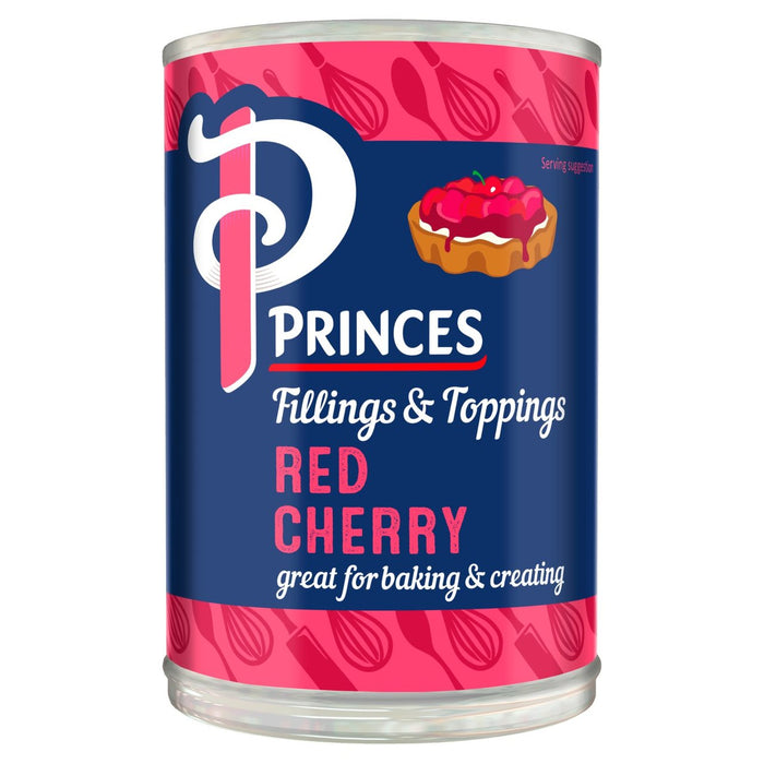 Príncipes Red Cherry Fruit Filling 410g