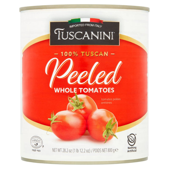 Toscanini tomates pelées entières 800g
