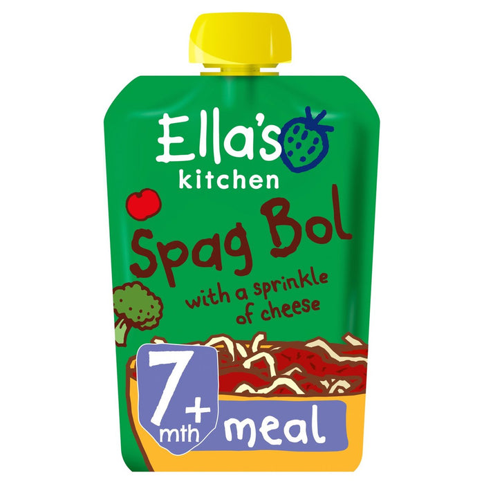 Ella's Kitchen Organic Spag Bol with a Sprinkle of Cheese 130g