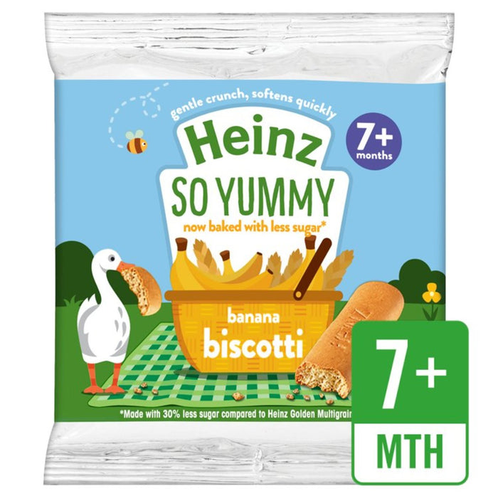 Heinz Banana Biscotti 7 MTS + 60G